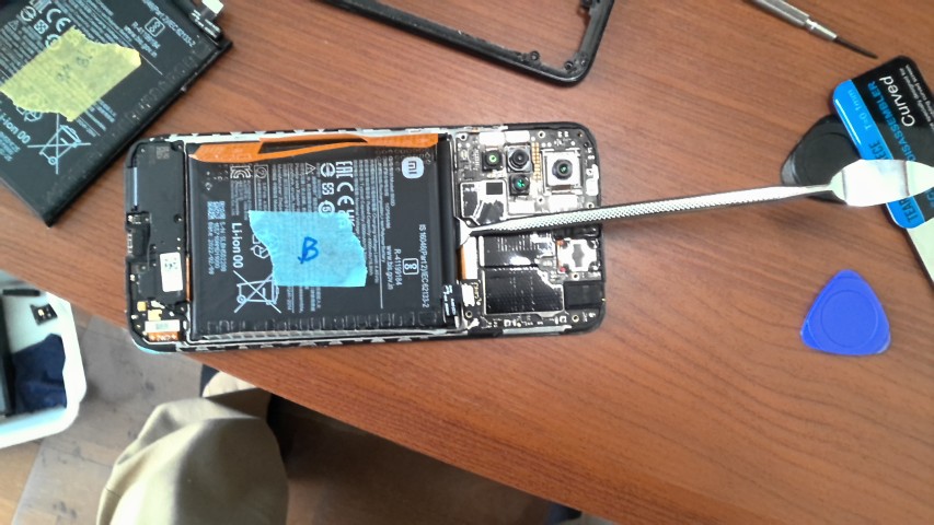 redmi note11 バッテリー交換